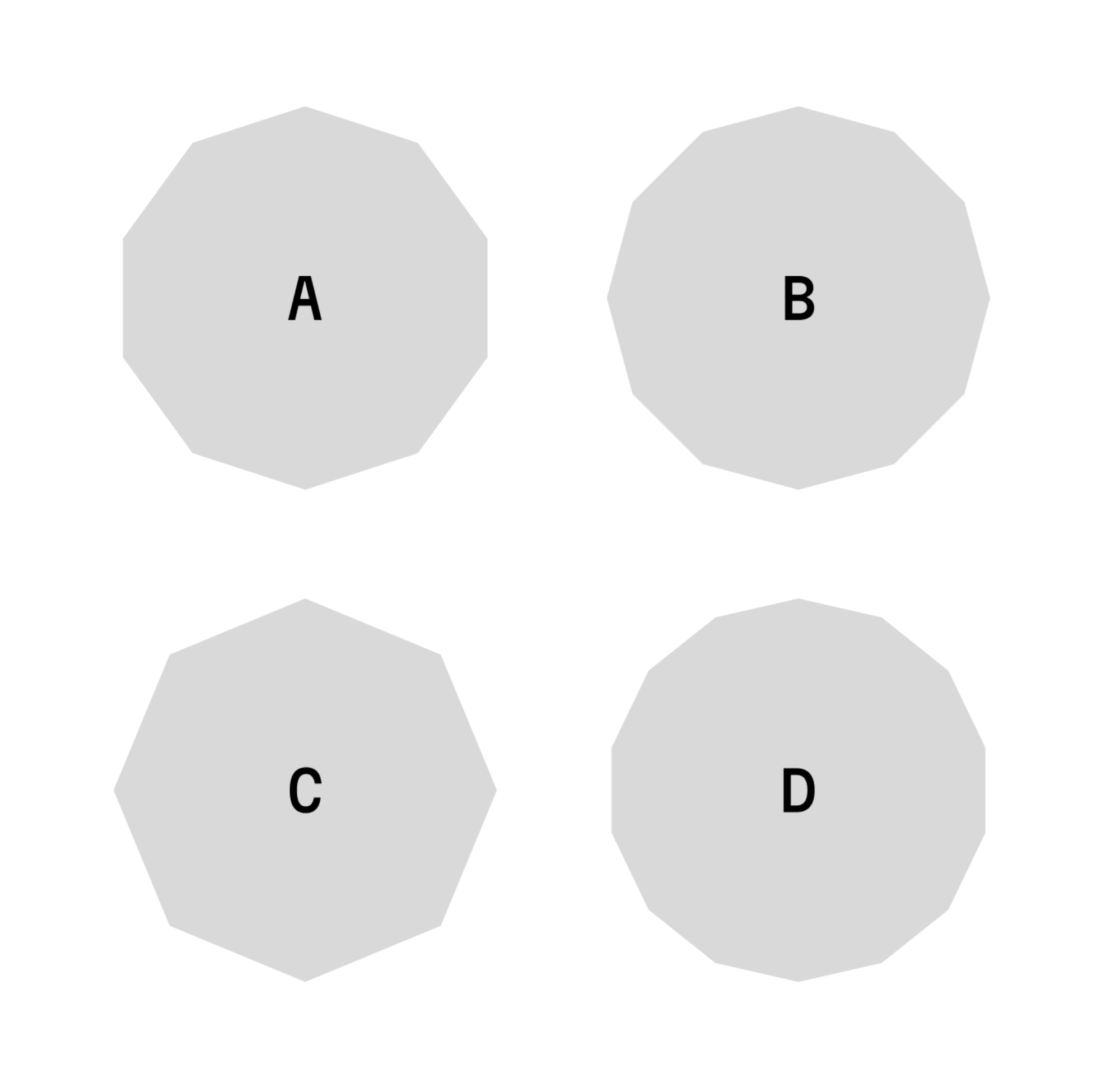Shape-matching puzzle