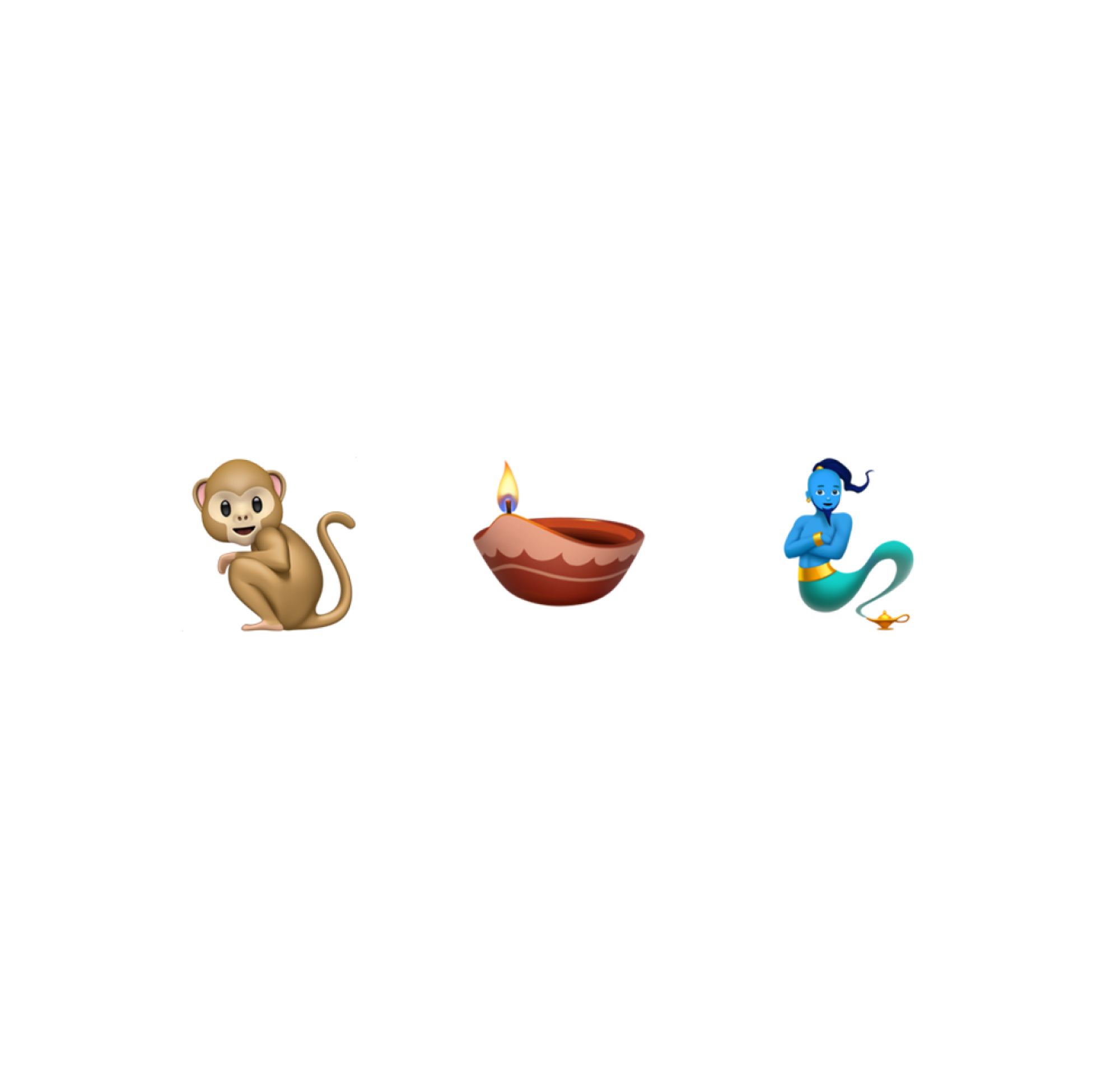 Emoji puzzle for the answer Aladdin